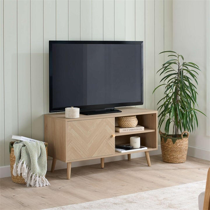 Birlea  Nude Herringford Small Tv Unit, Sports Direct