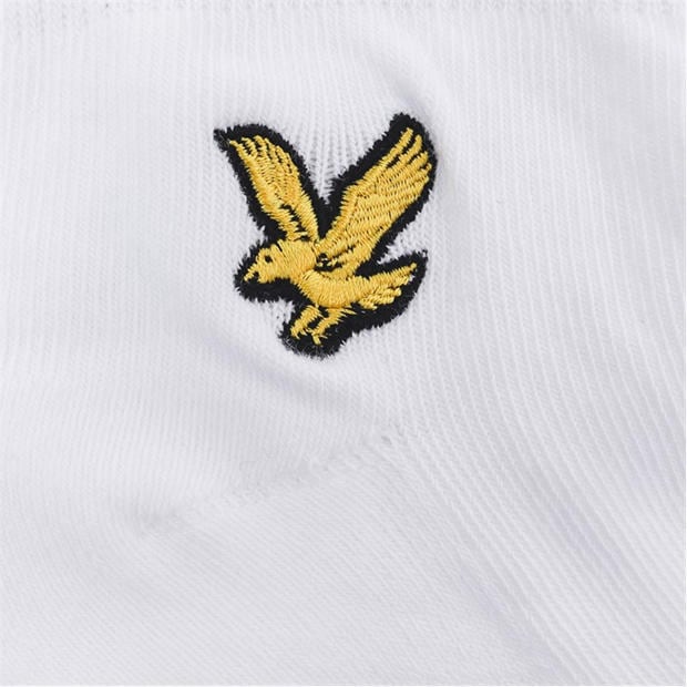 Bright White - Lyle and Scott - Men's Trainer Ankle Socks