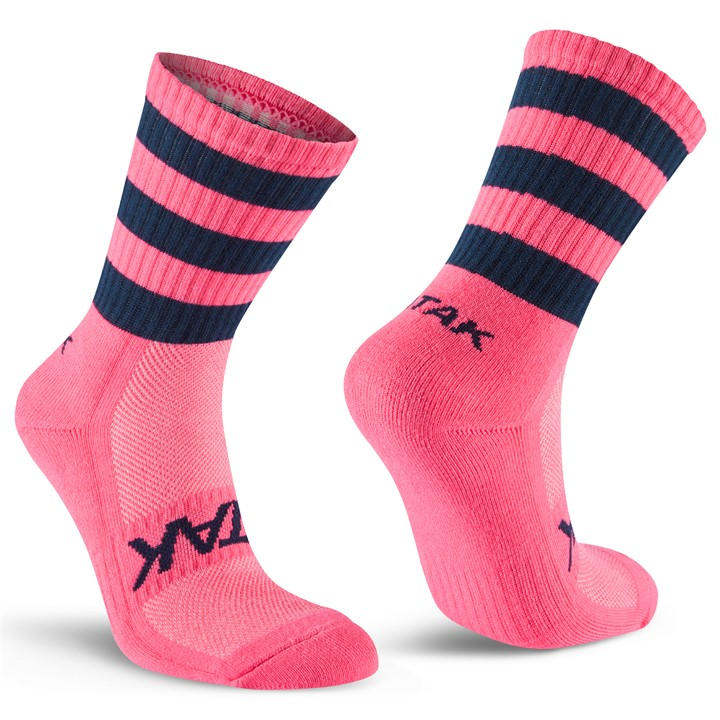 Atak Sports Men's Pink Atak Half Leg Socks Senior in Size 3 - 6, Sports Direct