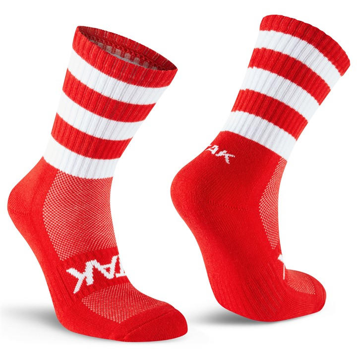 Atak Sports Men's Red Atak Half Leg Socks Senior in Size 6 - 8, Sports Direct