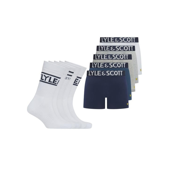 Lyle And Scott Men's  Tweed Sock Gift Sets in Size XL, Sports Direct