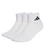 White/Wht/Black - adidas - Adidas Ess Ank 3p Sock 00
