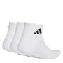 White/Wht/Black - adidas - Adidas Ess Ank 3p Sock 00