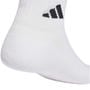 White/Wht/Black - adidas - Adidas Ess Ank 3p Sock 00