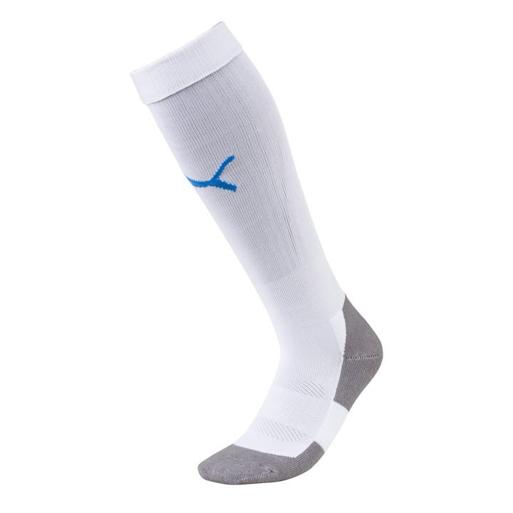 Puma  Kids White Team Liga Socks Core Football Sock in Size 1 - 6, Sports Direct