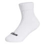 White/Black - adidas - 3 Pack Trainer Socks