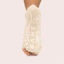 Dusty Beige - Bahe - Studio Grippy Opentoe Socks