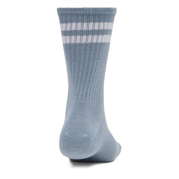 Gray Blue - Under Armour - Ua Essential 6pk Crew Sock Unisex Adults