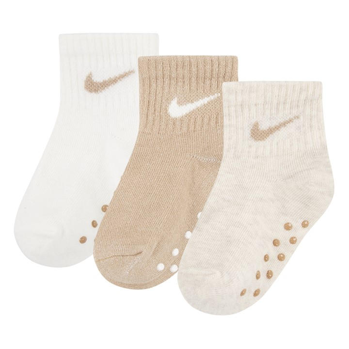 Nike  Kids  Core Swoosh Gripper Trainer Socks in Size C8 - C13, Sports Direct