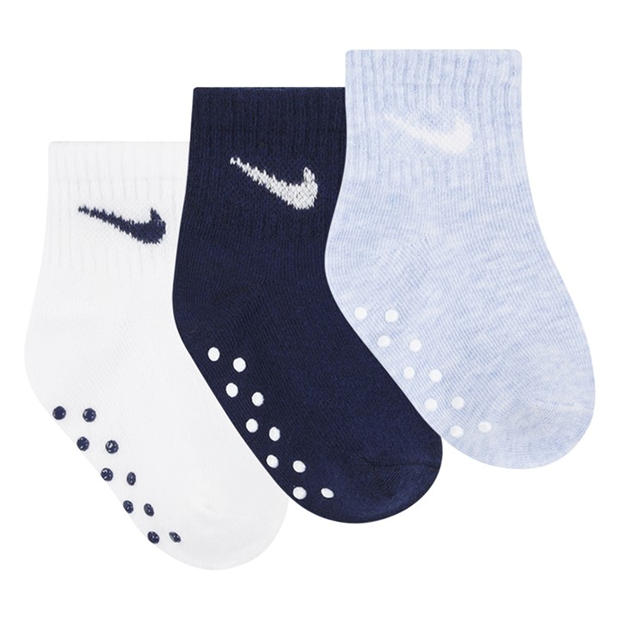 Cobalt Bliss - Nike - Core Swoosh Gripper Trainer Socks