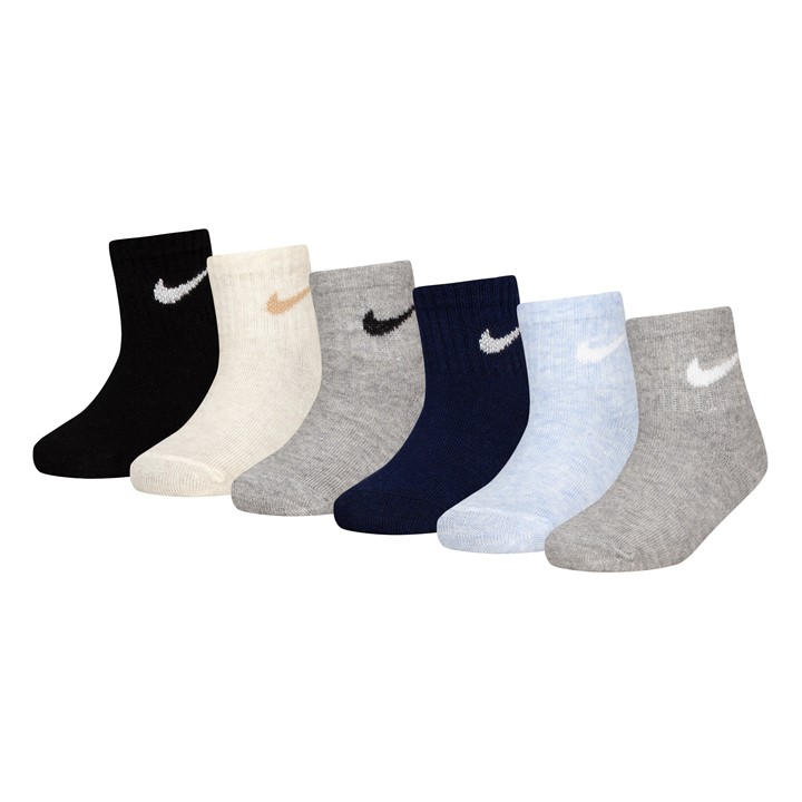 Nike  Kids  Pack Toddler Quarter Socks in Size C8 - C13, Sports Direct