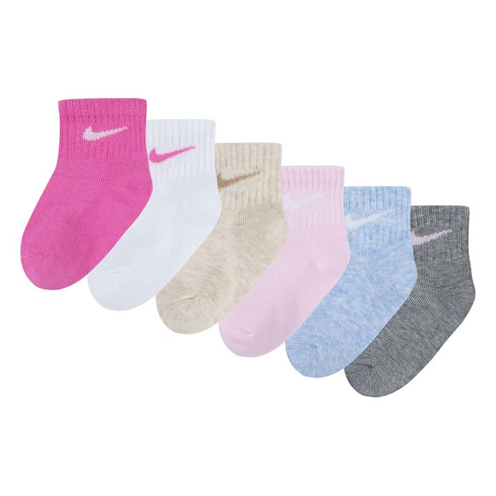 Nike  Kids  Pack Toddler Quarter Socks in Size C8 - C13, Sports Direct