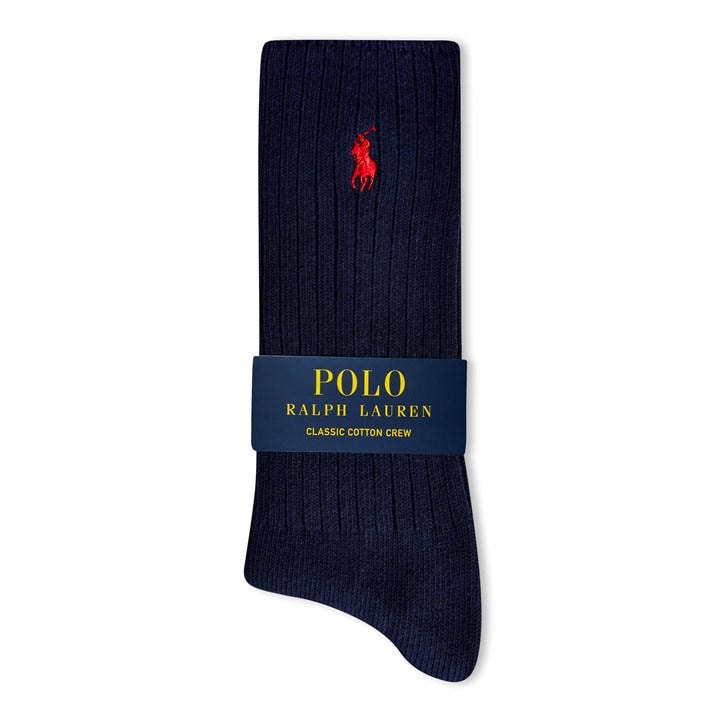 Polo Ralph Lauren Men's Blue Crew Socks, Sports Direct
