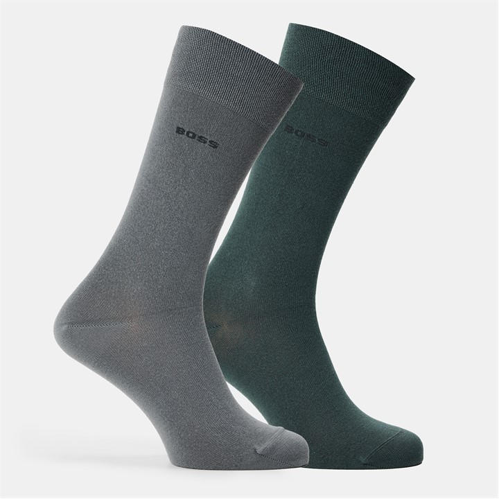 Boss Men's Green Bamboo Moisture Wicking Crew Socks in Size 6 - 11, Sports Direct