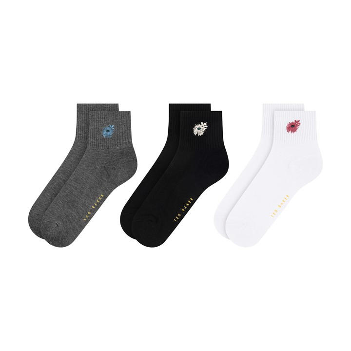 Ted Baker Women's  Quarter Socks in Size 4 -8, Sports Direct