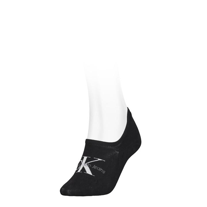 Calvin Klein Women's Black Liner Invisible Socks, Sports Direct