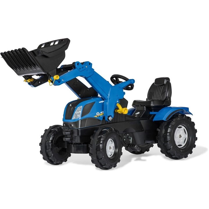 Holland   Kids  New  T7 Tractor With Frontloader, Football by rolly toys, Sports Direct