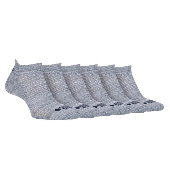 Jeep Men's Grey 6 Pack Trainer Socks in Size 7 - 11, Sports Direct