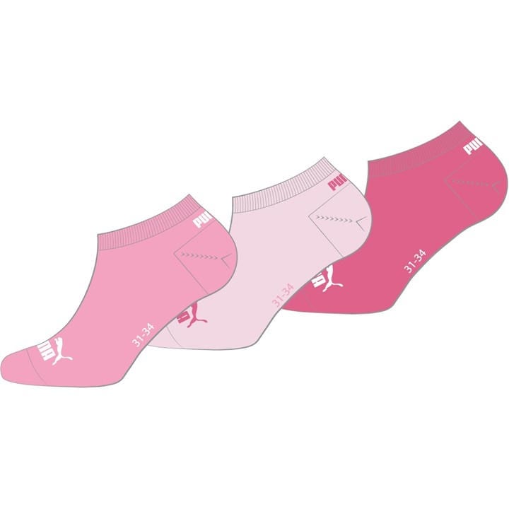 Puma  Kids Pink Trainer Socks in Size 9–11.5, Sports Direct