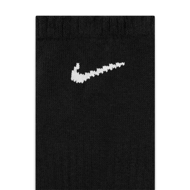Черно/Бяло - Nike - Men's 6 Pack No Show Trainer Socks