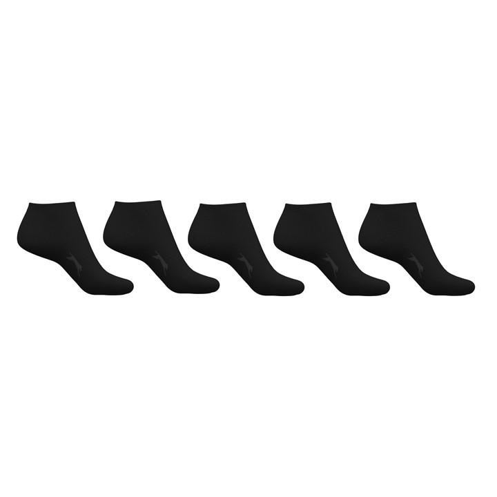 Slazenger Black Pack Trainers Socks Childrens - Children's C8-C13 - Image 2