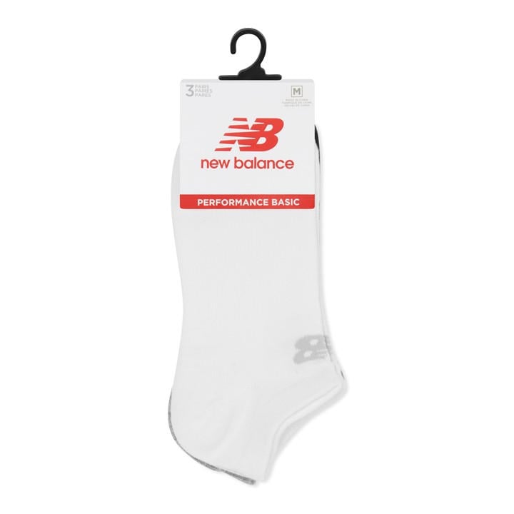 New Balance   New 3 Pack No Show Socks in Size 7 - 11, Sports Direct