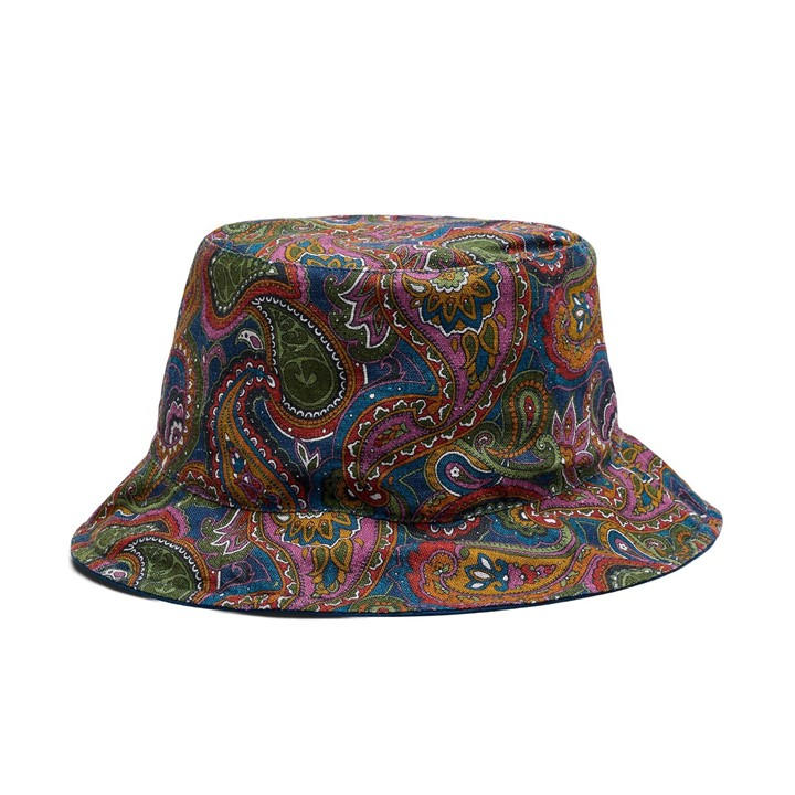 Pretty Green Men's  Paisley Bucket Hat in Size L-XL, Sports Direct