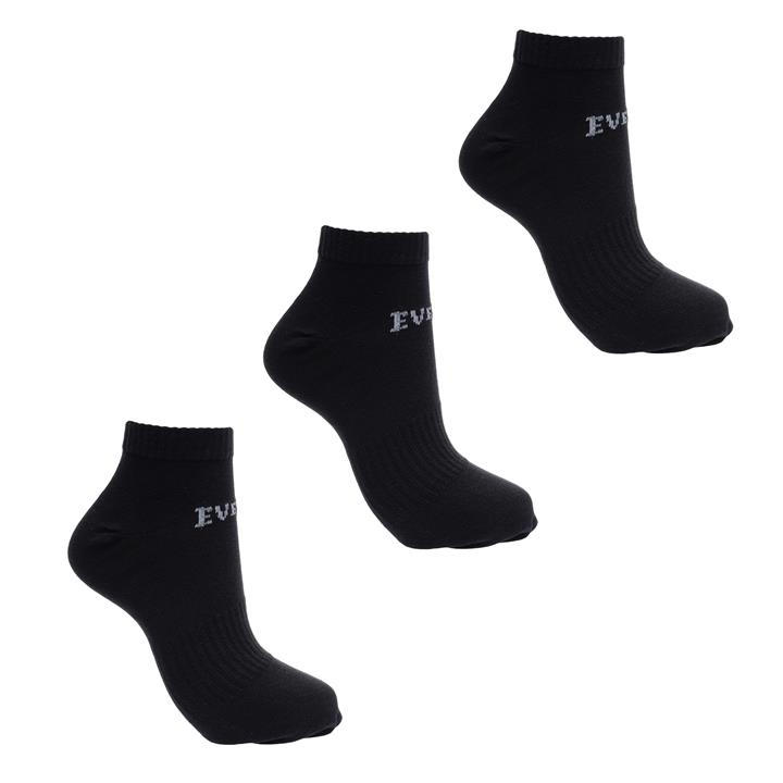 Everlast Men's Black Pack Trainer Socks 12+ - 12+ - Image 2