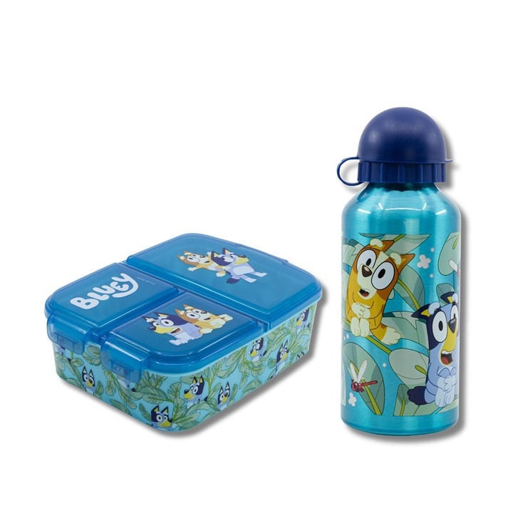 Bluey  Kids Blue Y Lunch Set, Sports Direct