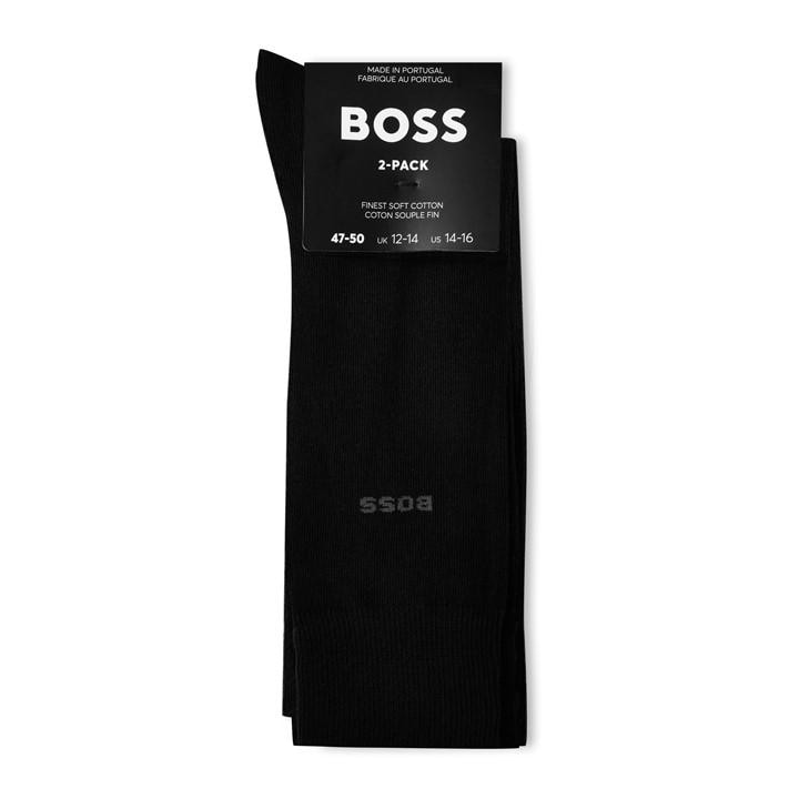 Portugal  Men's  Bodywear 2 Pack Cotton Crew Socks With Logo Detail, Football by Boss in Size 6 - 12 Months, Sports Direct