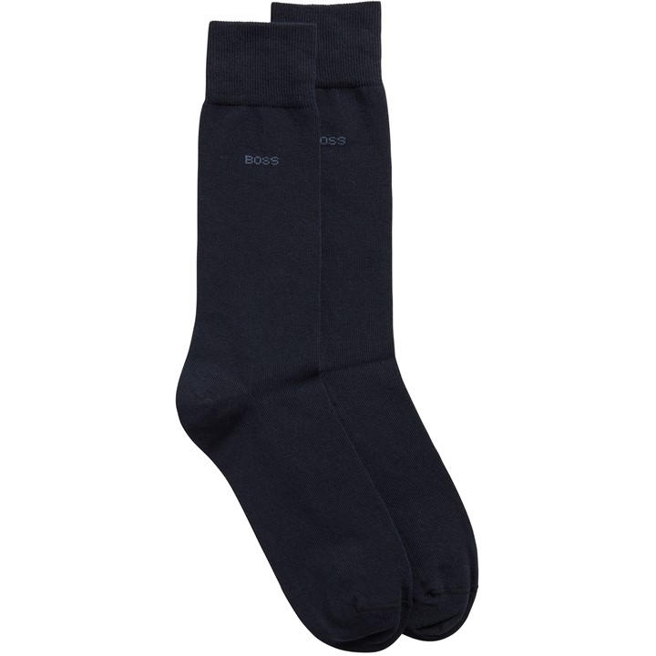Portugal  Men's  Bodywear 2 Pack Cotton Crew Socks With Logo Detail, Football by Boss in Size 6 - 12 Months, Sports Direct