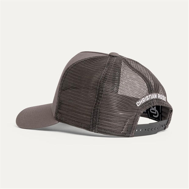 Grey/White - CHRISTIAN ROSE - Beyond Ordinary Trucker Cap