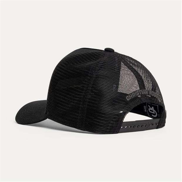 Black/Black - CHRISTIAN ROSE - Beyond Ordinary Trucker Cap