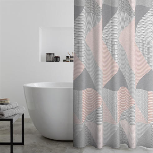 Catherine Lansfield - Larsson Geo Shower Curtain