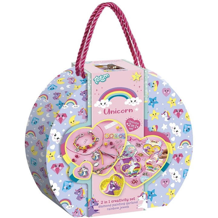 Totum  Kids  Unicorn 2 In 1 Suitcase, Sports Direct