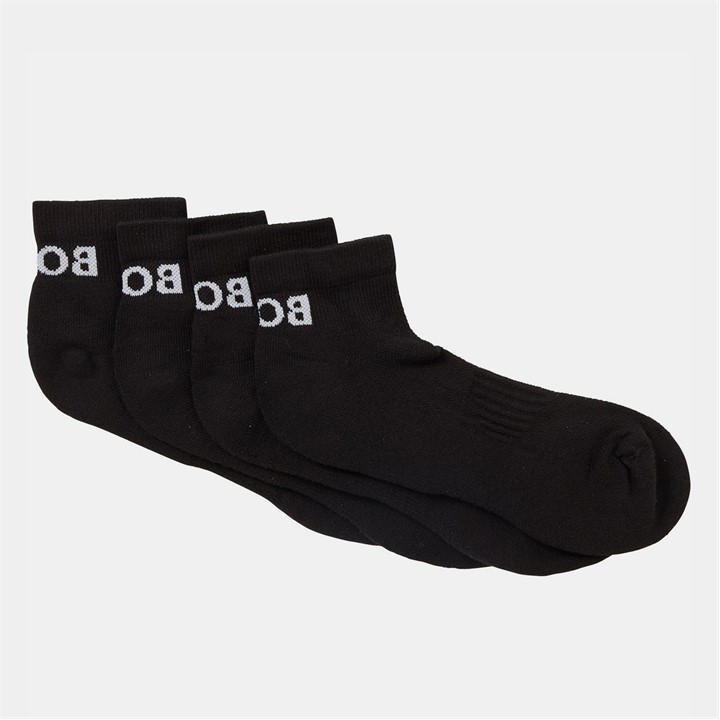 Boss Men's Black 2 Pack Sport Ankle Socks in Size 6 - 12 Months, Sports Direct