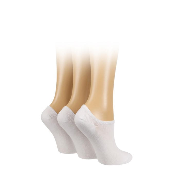 Pringle Women's White Secret Socks 3 Pack, Sports Direct