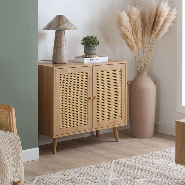 Birlea  Brown Croxley 2 Door Sideboard, Sports Direct