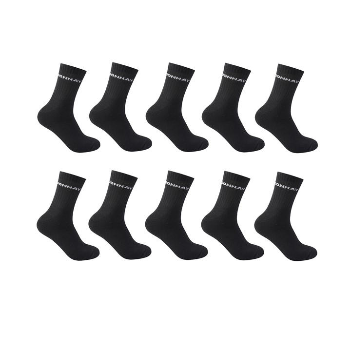 Donnay  Kids  10 Pack Quarter Socks  in Size C8 - C13, Sports Direct