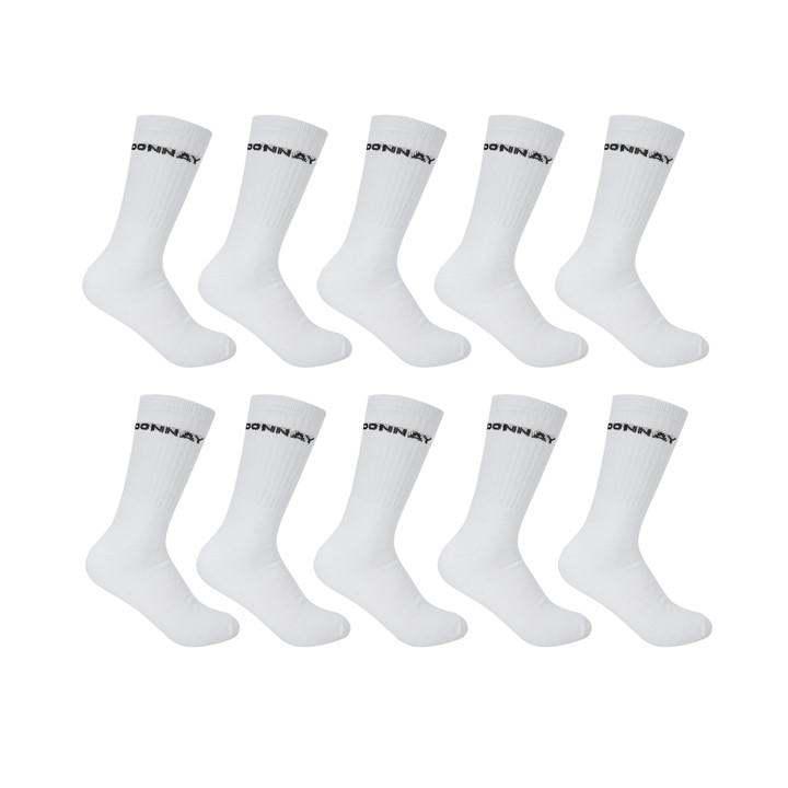 Donnay   10 Pack Quarter Socks in Size 7 - 11, Sports Direct