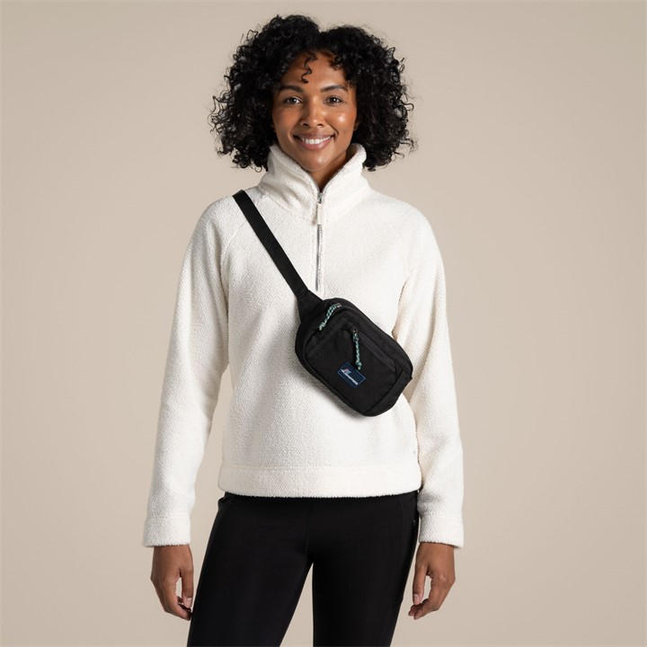Craghoppers  Black Kiwi Water-Repellent Waistpack in Size Single, Sports Direct