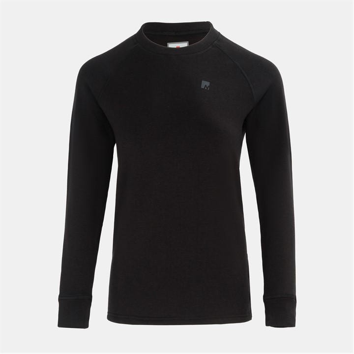 Nevica Women's Black Chamonix Long Sleeve Slim Fit Baselayer Top in Size 14, Sports Direct