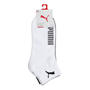 Whi/Grey/Blk - Puma - Quarter 3 Pack Adult Socks