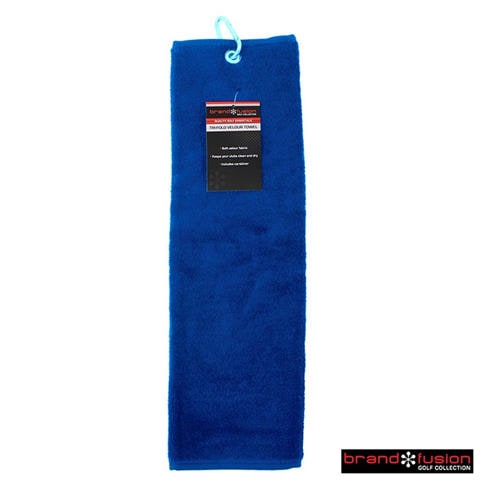 Brand Fusion - Tri Fold Velour Towel