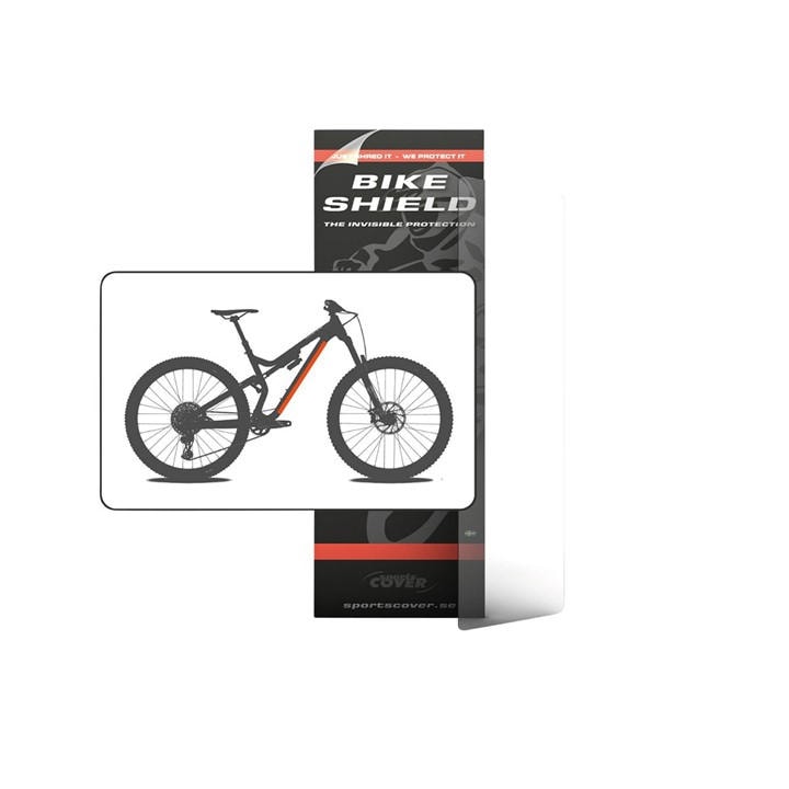 Bike Shield  Clear Tube Shield Large Kit in Size Matte, Sports Direct