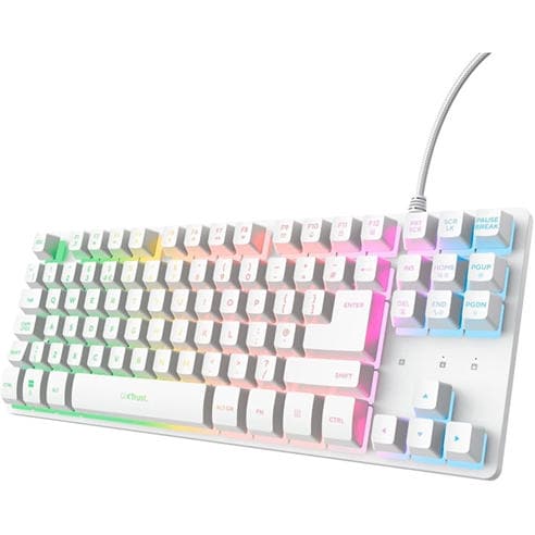 Trust - GXT 833W Thado TKL Illuminated RGB Gaming Keyboard