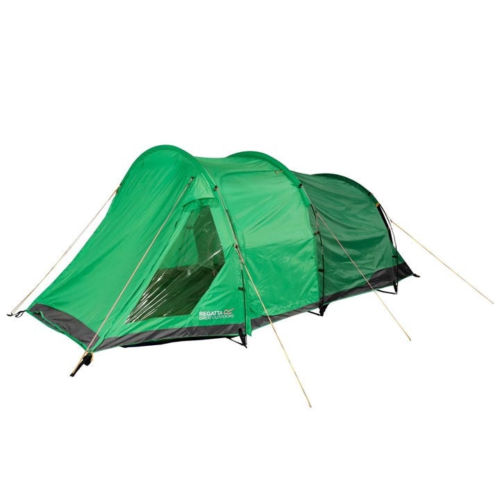 Regatta Outdoor Vester 4 Man Tunnel Waterproof Camping Tent - Extreme Green - Image 7