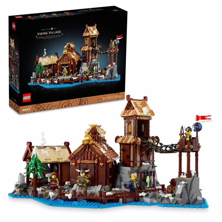 wolves    21343 - Ideas Viking Village, Football by LEGO, Sports Direct