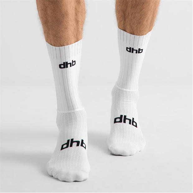 White - Dhb - Dhb Aeron Aero Socks