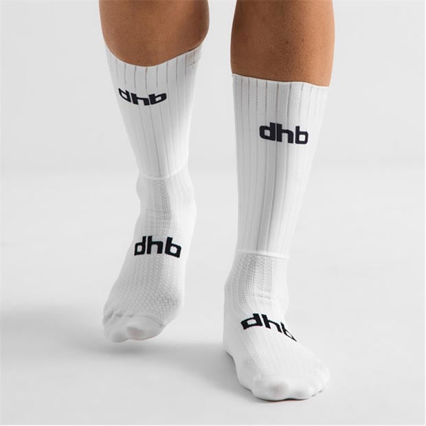 White - Dhb - Dhb Aeron Aero Socks